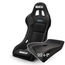 Sparco EVO S Racing Seat  3-Tall UPR Seat Pad