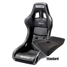 Sparco QRT-R Racing Seat, Vinyl Seat Cover, Standard UPR Seat Pad