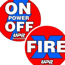 UPR - Fire Extinguisher & Master Power Sticker Pack - Image 1