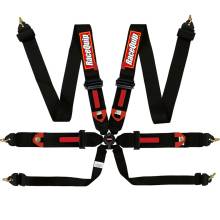 RaceQuip 6pt 3" Cam Lock Racing Harness FIA Black