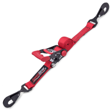 SpeedStrap 1.5" Ratchet Tie Down Strap Red