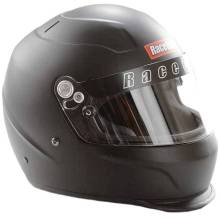 RaceQuip Pro20 Helmet, Flat Black, Large