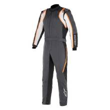 Alpinestars - Alpinestars GP Race V2 Racing Suit 50 Anthracite/White/Orange - Image 1