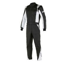 Atom Suit Boot Cut Racing Suit SFI 54 Black/Silver