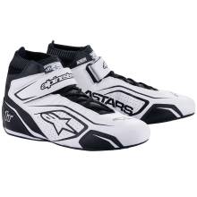 Alpinestars Tech-1 T Racing Shoe 8.5 Black/White