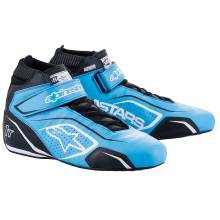 Alpinestars Tech-1 T Racing Shoe 9 Lt Blue/Black/White