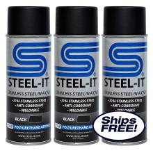 Steel-It - Steel-It 14oz. Black  3 Pack - Image 1