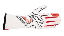 Alpinestars Tech-1 Race V3 Race Glove Small White/Red