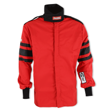 Racequip 2 Piece Single Layer Racing Suit SFI 3.2a/1 Medium Red Jacket