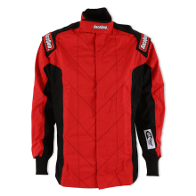 Racequip Chevron 2pc Racing Suit SFI 3.2a/5 Small Red Jacket