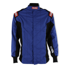 Racequip Chevron 2pc Racing Suit SFI 3.2a/5 X Large Blue Jacket