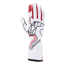 Alpinestars - Alpinestars Tech-1 Race V4 Race Glove Small White/Red - Image 1