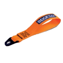 Sparco Race Tow Loop Hook Orange