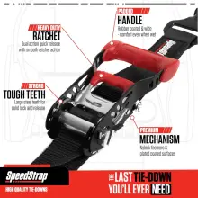 SpeedStrap - SpeedStrap Tire Lasso Tie Down Strap Single - Image 6