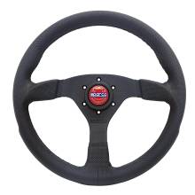 Sparco Race Air Steering Wheel | Red Champion Horn Button