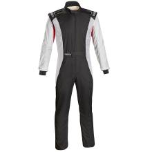 Sparco Competition US Racing Suit 60 Black/White